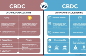 CBDC vs криптовалюты: ключевые различия и будущее денег